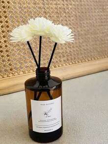 زجاجة عطر بلا لهب بفتائل قصبية من الدرجة الفندقية 1 قطعة 2.36 بوصة * 5.3 بوصة، عطر طويل الأمد - مناسب للمنزل والغرفة والصالة والحمام والمناسبات المختلفة. ديكور غرفة نوم أنيق، ديكور منزلي، دافئ وحميمي. معطر للسيارة، عطر سيارة راقي، رائحة طويلة الأمد، اكسسوارات السيارة، موزع عطر بلا لهب - متعدد الألوان - مشاهدة 2