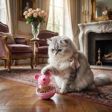 Interactive Rolling Treat Dispenser Toy - With Rotating Design, Suitable For All Kinds Of Slow Feeder Toys, Plastic Pet Toys, Cats And Dogs, Need To Shake The Toy To Get Dry Food, Helps Pet's Intelligence Training, No Battery Required - Multicolor - View 7