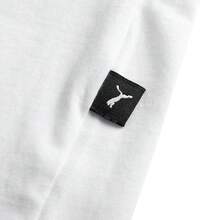 Puma ESS No. 2 Logo 图案T恤，男士运动服，跑步健身训练透气短袖时尚T恤，692485-02 - 白色 - 查看 6