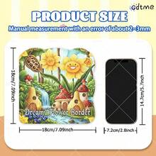 GDTME 梦幻花卉边框：大胆简易图案涂色书，适合成人和儿童，可爱绘画书，是复活节、斋月、情人节、圣诞节派对、万圣节和生日的完美礼物——温馨场景涂色，放松身心：适合喜欢涂色的朋友和返校季（温馨空间涂色） - cozy - 查看 7