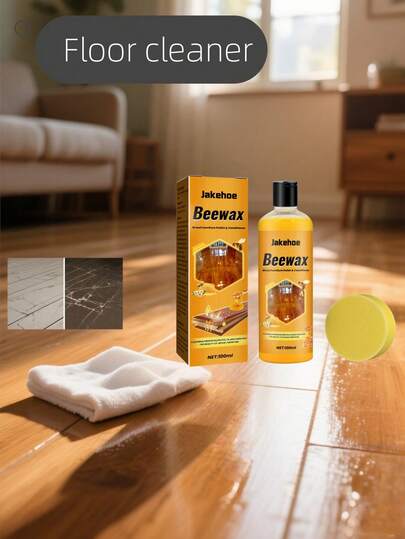 jakehoe Wood Floor Cleaner - Protects, Cleans And Polishes Wooden Furniture And Floors. Removes Stains, Smooths Minor Scratches, And Revives Dull Wood Surfaces. Also Conditions And Maintains Wooden Floors.