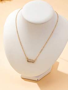 Women's Fashion Pendant Necklace, Geometric Pendant Necklace - Pendant - View 4