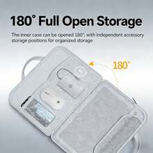 HP Tas jinjing/organizer laptop. Penyimpanan multifungsi, satu tas untuk semua kebutuhan kantor Anda. Terbuat dari kain yang tahan lama dan tahan air. - View 3