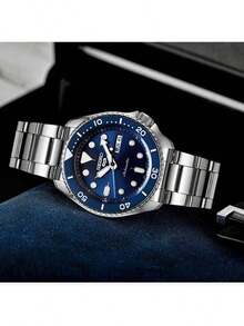 5款运动型自动机械蓝盘男士腕表，货号：SRPD51K1 - 藍色 - 查看 6