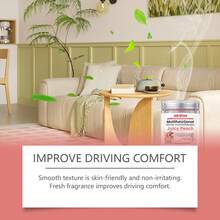 Aromatizante Sólido Para El Hogar, Fragancia Duradera Y Natural, Elimina Olores Desagradables, Uso Fácil Sin Mantenimiento, Ideal Para Sala, Dormitorio, Baño Y Espacios Cerrados. - 1 pieza de aroma de arándano - Ver 5