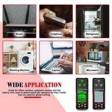 3 In 1 EMF Detector, High Precision EMF Meter, RF E F MF EMF Reader, Home Office - Black - View 11