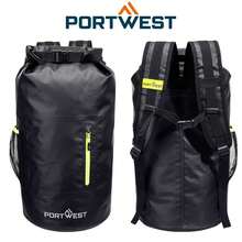 Portwest 30L Waterproof Dry Bag Rucksack Travel Camping Hiking Backpack Roll Top - Multicolor - View 1