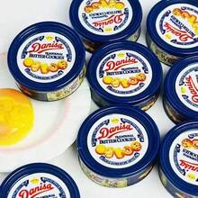 Bộ 4/8/10 bánh quy Đan Mạch trong hộp màu xanh dương, tỷ lệ 1:12, dùng để trang trí nhà bếp thu nhỏ, phụ kiện nhà búp bê và quà tặng, bộ dụng cụ tự làm mô hình thu nhỏ, bộ nhà thu nhỏ, hộp quà tặng. - Nhiều màu - Xem 4