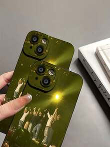 group performing onstage yellow lighting This stylish -themed phone case is compatible with Samsung, Apple, VIVO, OPPO, , Transsion, ,  and Honor. Made of TPU silicone, it offers shock and drop protection and a superior feel. It's an ideal gift for family, friends, and loved ones, and a perfect choice for valentines day and Year's gift. - Negro - Ver 8