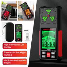 3 In 1 EMF Detector, High Precision EMF Meter, RF E F MF EMF Reader, Home Office - Black - View 2