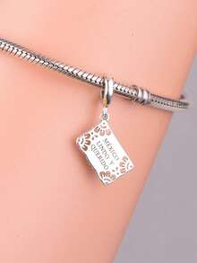 1件925纯银极简墨西哥吊坠，男女皆宜的生日礼物 - 銀色 - 查看 3