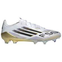 Adizero F50 Elite FG 'Road To Glory Pack' White Cloud-White Core-Black Gold-Metallic Sneakers Men JH7617 - 彩色 - 查看 2