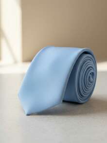 top ties 男士休閒領帶,非常適合送給朋友作為禮物 - 霧霾藍 - 查看 2