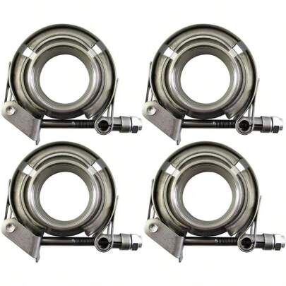 ステンレスマフラーフランジ Vバンド 39Φ 43Φ 39 43 【 MUF－JOI－012－4PC 】 カップリング