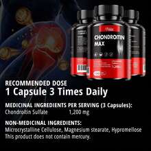PSLALAE Chondroitin Capsules 1200mg - Reduce Joint Pain, Supports Joint Health, Enhances Joint Comfort And Flexibility, Boosts Energy - 120pcs - 120 viên nang - Xem 4