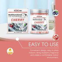 Aromatizante Sólido Para El Hogar, Fragancia Duradera Y Natural, Elimina Olores Desagradables, Uso Fácil Sin Mantenimiento, Ideal Para Sala, Dormitorio, Baño Y Espacios Cerrados. - 1 pieza de aroma de arándano - Ver 10