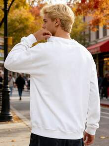 Camiseta de manga corta moderna para hombre del Mundial 2026, ajustada, de puro algodón, ideal para múltiples ocasiones: interior, casa, fiestas, vacaciones, uso diario, deportes, gimnasio, bares, estilo urbano. Con un exquisito estampado 3D, elegante, transpirable y suave. Perfecta para San Valentín, un regalo ideal para tu novio. Unisex, ideal para usar todo el año. - Blanco - Ver 5