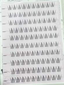 100 sợi mi giả trong suốt, kiểu dáng tự nhiên và chân thực như mi thần tượng Hàn Quốc, mi cong chữ C, thích hợp dùng hàng ngày, không cần keo. - C - Xem 4