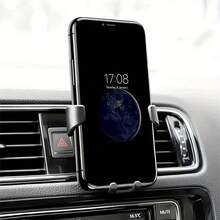 Universal Gravity Car Air Vent Mount Holder For IPhone GPS Hands-Free Car Holder - A - View 2
