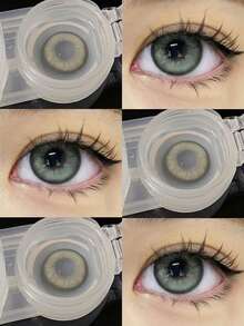 1 Pair Green Soft , Diameter 14.5mm, Suitable For Daily Use And Carrying, 1 Year Lifespan - Olive Green - View 2