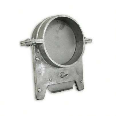 125mm Blast Gate Damper, Wood Working, Dust Extraction, Ventilation, PU Flexible