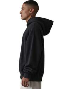 Fear Of God Essentials Pullover Hoodie (SS22) Unisex - 黑色 - 查看 5
