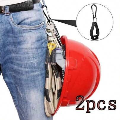 2个装工作手套夹，适用于工作手套、建筑手套等。