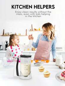 带手柄的煎饼面糊分配器，煎饼面糊分配器，煎饼面糊分配器，煎饼面糊分配器，煎饼烘焙托盘搅拌分配器，适用于煎饼、纸杯蛋糕、华夫饼、松饼面糊、蛋糕，纸杯蛋糕衬垫，厨房工具，烘焙工具 - 黑色 - 查看 8