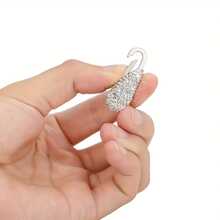 Bling Bling Universal Rhinestone Zipper Pull Replacement Fix Upgrade Your Hoodie, Jacket, Backpack Zipper Shiny Crystal Zipper Head For All Zippers,Sewing Supplies,Travel Essential - Diamond - View 6