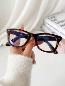 MELINDA FASHION Eyeglass Frames For Men Or Women, Nylon - C4 onça fosco - Xem 1