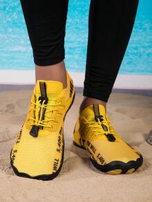Men's Outdoor Sports Shoes, Water Shoes, Beach Shoes, Outdoor, Sports, Wading Shoes - Yellow - View 3