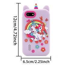 幼儿益智玩具手机,配备2.8英寸触摸屏、双摄像头、游戏、MP3音乐播放功能,支持32GB SD卡,适合3-12岁儿童学习,是完美的生日礼物。 - 彩色 - 查看 12