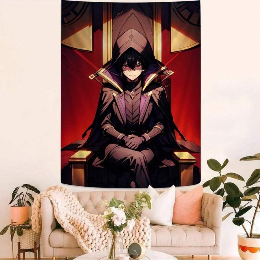 The Eminence In Shadow Colorful Tapestry Wall Hanging Hanging Tarot Hippie Wall Rugs Dorm Wall Art Decor - 1PC - View 1