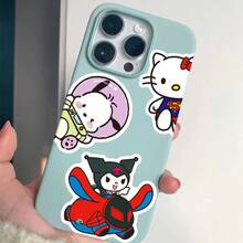 Sanrio 50张/包 三丽鸥角色扮演涂鸦贴纸 - 防水PVC贴纸，适用于电动自行车、笔记本电脑和水杯 - 50件 - 查看 8