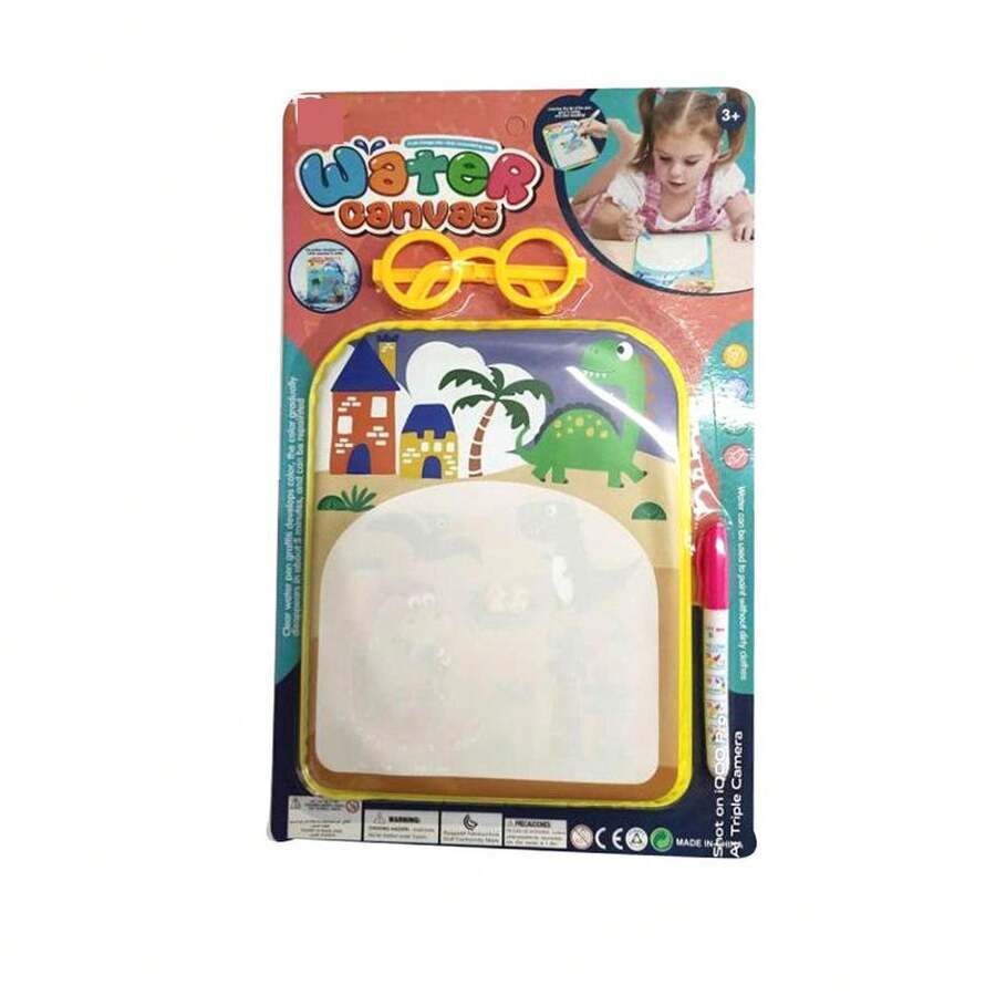 Alfombra Mágica de Agua Tamaño Mini para Interacción Padre-Hijo, Reutilizable para Dibujar con Profesiones de Personajes, Colores Mágicos, Manta de Pintura con Agua, Juguete Educativo, Regalo de Cumpleaños para Niños y Niñas - A588 - Ver 1