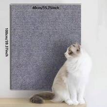 1个猫抓垫，剑麻绳垂直壁挂式抓垫，无脏乱猫用品 - 40*100cm - 查看 3