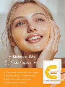 LAIKOU 50片男女通用成人低刺激保湿眼膜唇膜套装，甘油复合物肌肤保湿护理，旅行护肤套装 - 樱花、维生素C、蜗牛等。 - 50pcs - 查看 2