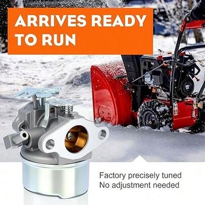 Hipa 640084B Carburetor Kit For Tecumesh 4HP 5HP MTD 632107A 632107 640084 640084A To-Ro 521 524 HSSK40 HSSK50 HSSK55 LH195SA Snow Blower Carb Parts