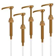 1/5个装 750毫升咖啡糖浆泵 液体分配器 适用于10毫升糖浆和果汁瓶分配器 - 彩色 - 查看 5