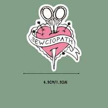 Nhãn dán trích dẫn về sự cạnh tranh gay gắt - Những câu nói hài hước của Ilya Rozanov, Nhãn dán Hollanov bằng vinyl dán xe hơi - Thích hợp cho cản xe, cửa sổ xe, cửa xe, hộp dụng cụ, Chỉ có nhãn dán - Nhãn dán Sewciopath - Nhãn dán vinyl chống thấm nước chủ đề may vá với thiết kế máy may và kéo | Chữ "Sewciopath" màu hồng - Nhãn dán hình dạng bất đối xứng mờ cho máy tính xách tay, xe máy, đồ thủ công (Không để lại cặn), Đồ dùng sổ lưu niệm, Văn phòng phẩm, Nhãn dán hài hước Kindle - Phim nhẹ - Xem 13