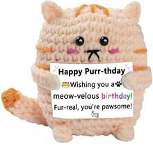 4pcs/Set Handmade Crochet Desktop Decor Ornaments, Cute Monkey, Apple, Bread, Cat Plush Dolls, Ideal Gifts For Best Friends, Birthday, Sisters, Moms, Grandmas, Coworkers, Family, Keychains, Positive Emotion Support, Christmas, Valentine's Day, Thanksgiving, Home Decor, Plush Toys - Multicolor - View 15