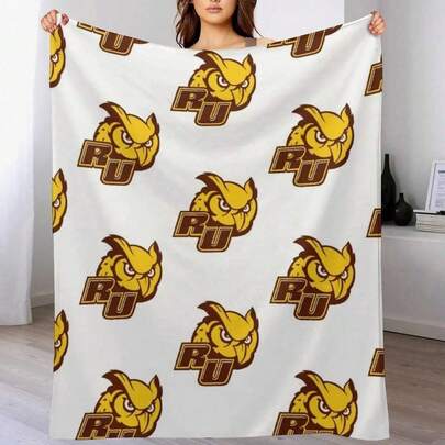 Rowan University Throw Blanket Etra Large Throw Sofa Throw Stuffeds Plaid Blankets