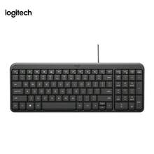 Logitech K106 Wired Keyboard, Black, Office Keyboard, USB Plug And Play, Compact Design With Full Functions, Spill-Resistant, Durable Material, Stable Performance - View 2