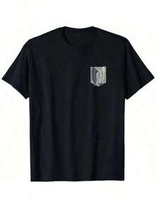 Men Outdoor Tees & Tanks - Black - View 1