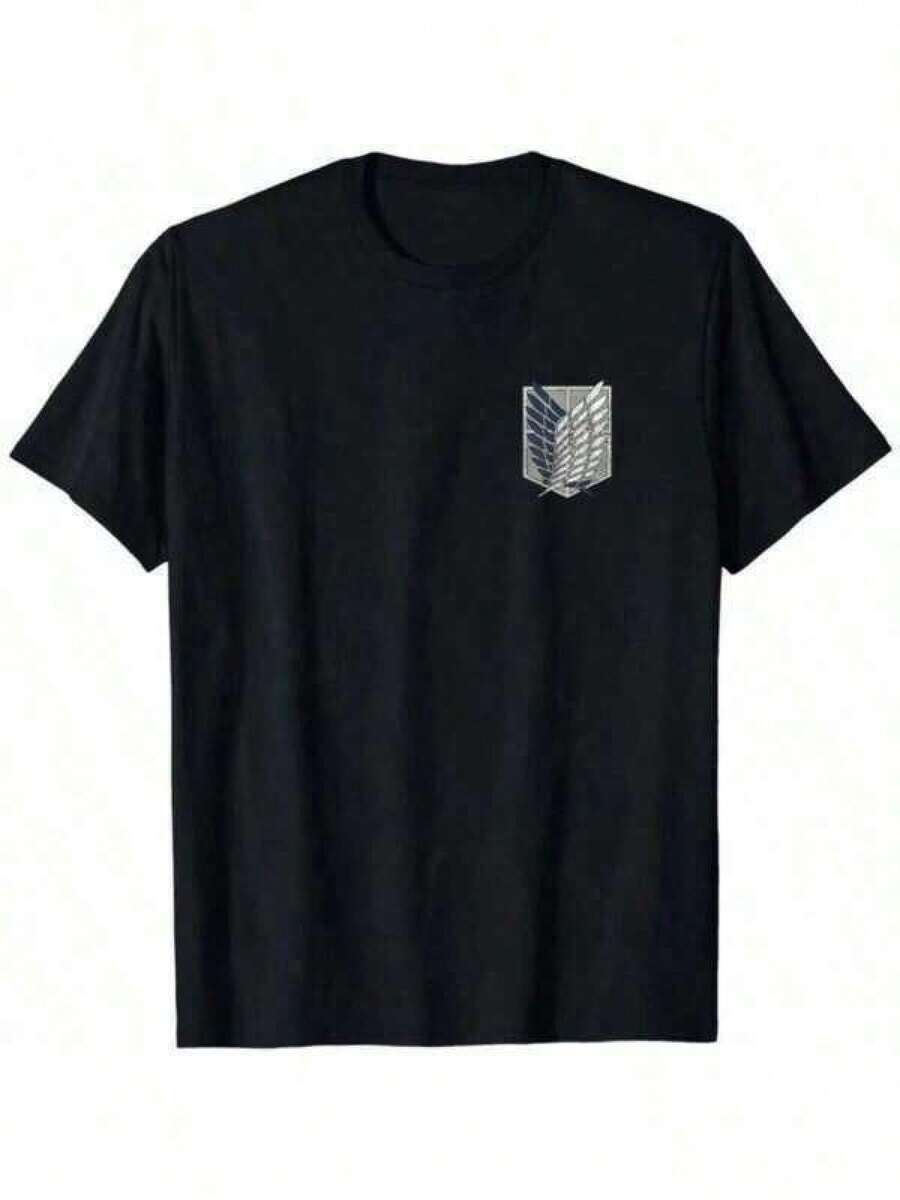 Men Outdoor Tees & Tanks - Black - View 1