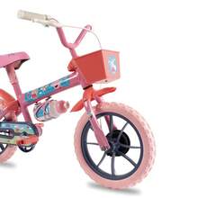 Bicicleta Infantil Com Rodinha Menina Aro 12 Peppaa Rosa Verden Bikes - Coral - Visão 3