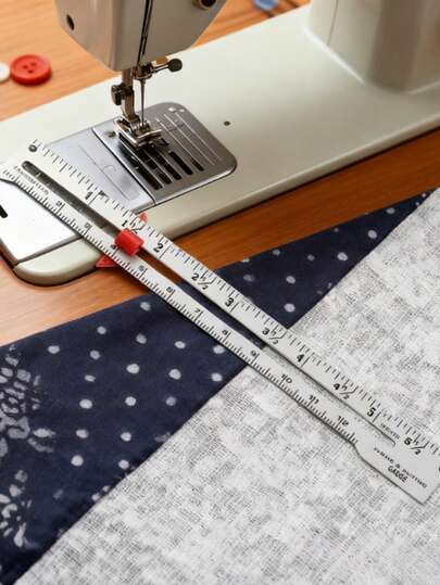 [Aluminum Sewing Ruler] , Highquality Sewing Ruler With Dual Inch & Centimeter Scale - Precision Measuring Tool, Suitable For Quilting, Cutting, Tailoring, And Craft Projects, Essential Sewing Accessory, Functional Design Sturdy Structure, Clear Measurement, High-Quality Material, Craft Supplies, Metal Ruler For Craft/Tailoring/Sewing, Sewing Accessories And Supplies, Sewing Tools And Accessories|Tailoring Tools And Accessories|Tailoring Accessories