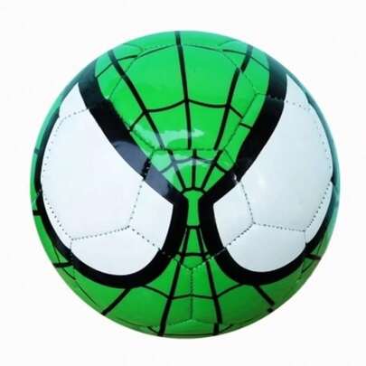  1 pieza Balón de fútbol con diseño de Spiderman de Marvel, número 2, para estudiantes, entrenamiento en campus, juegos, juguete de fútbol de PVC, regalo para cumpleaños, Año Nuevo, San Valentín y Pascua