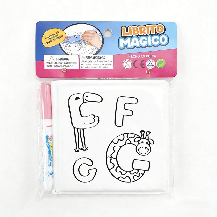 Alfombra Mágica de Agua Tamaño Mini para Interacción Padre-Hijo, Reutilizable para Dibujar con Profesiones de Personajes, Colores Mágicos, Manta de Pintura con Agua, Juguete Educativo, Regalo de Cumpleaños para Niños y Niñas - A5331 - Ver 1