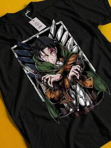 Men Outdoor Tees & Tanks - Black - View 7